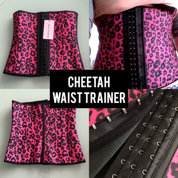 PINK WAIST TRAINER CORSET CINCHER - XS - Picture 2 of 8